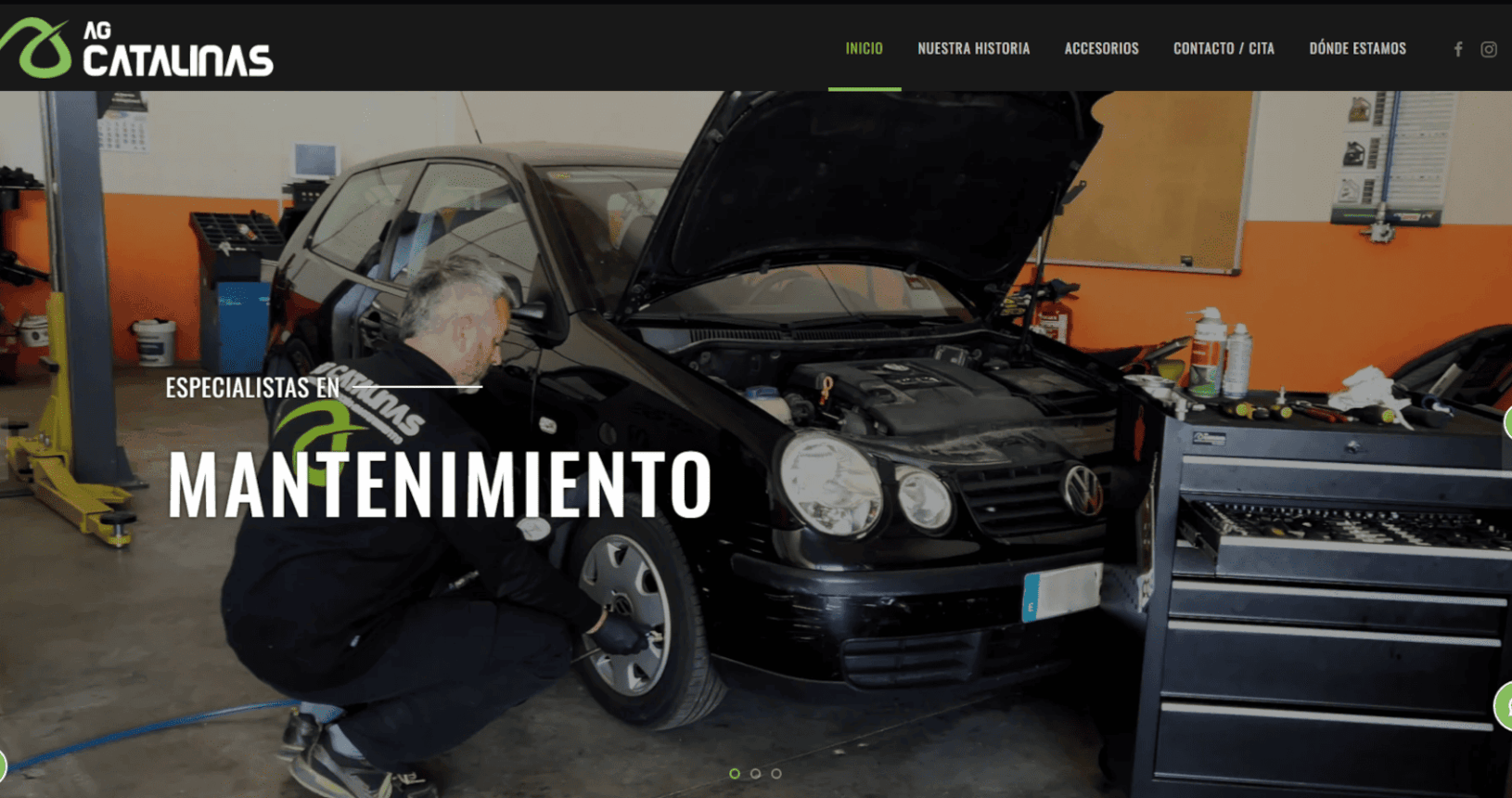 Web de AG Catalinas