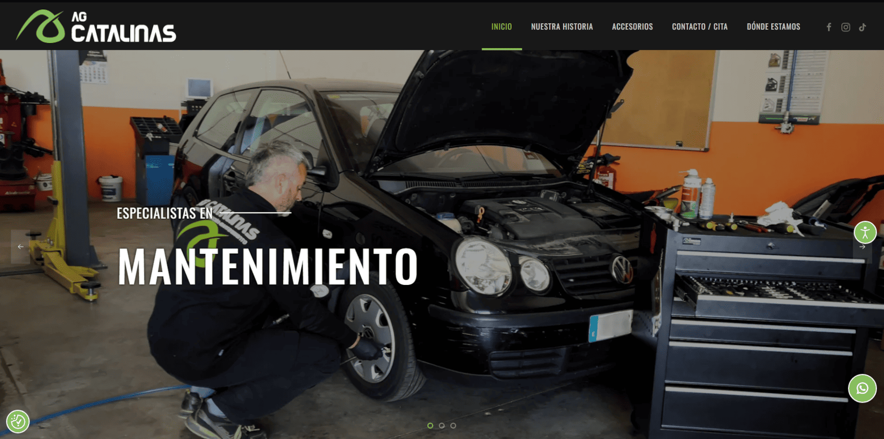 Web de AG Catalinas
