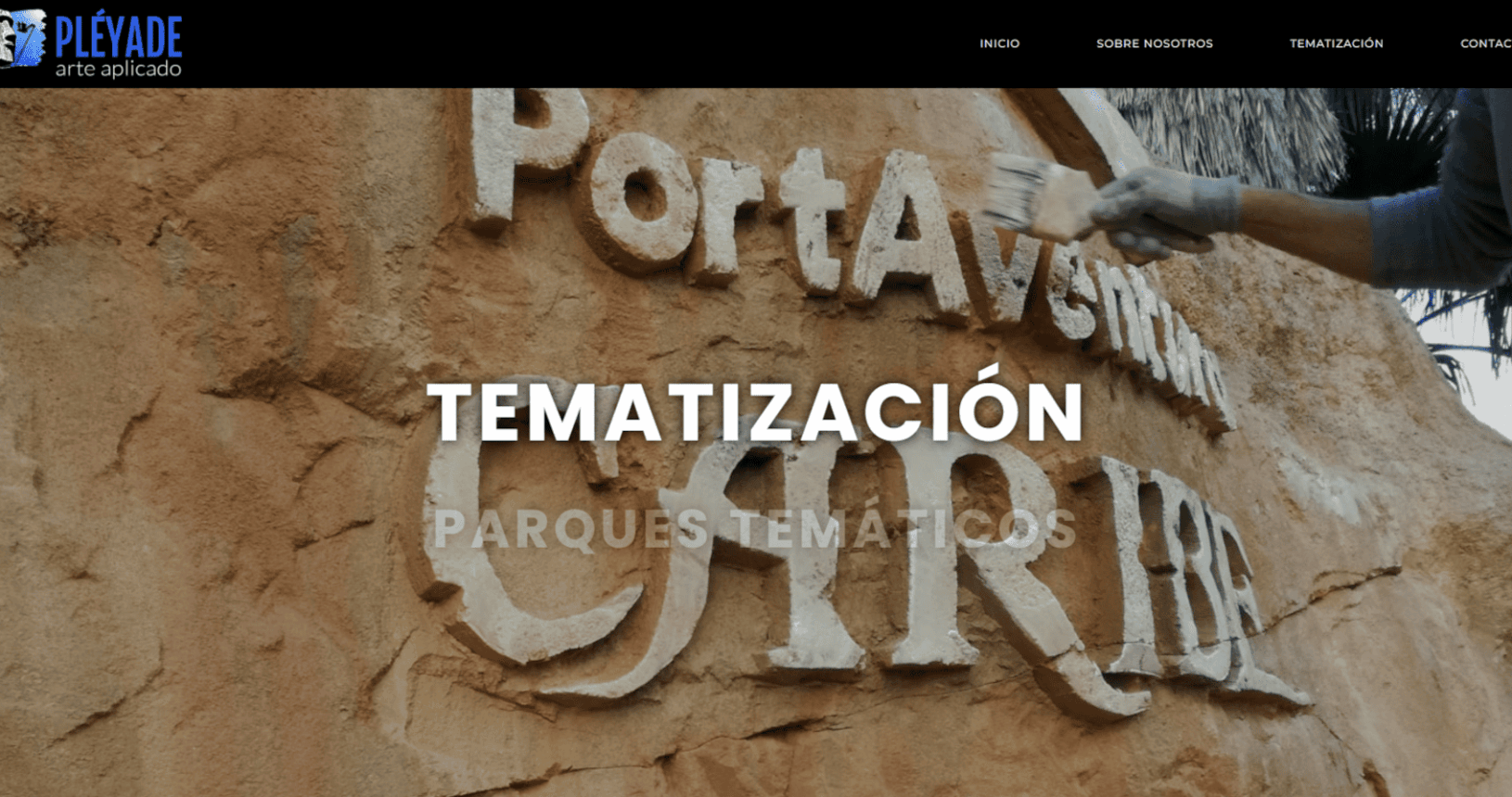 Web de Pléyade Arte Aplicado